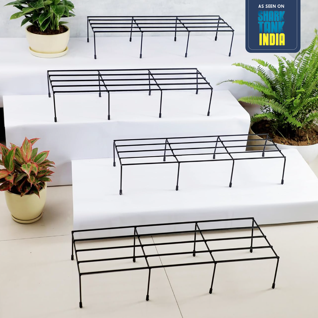 plant pot stand india Black Metal Plant Stands for Living Room, Outdoor, Balcony – Nurturing Green