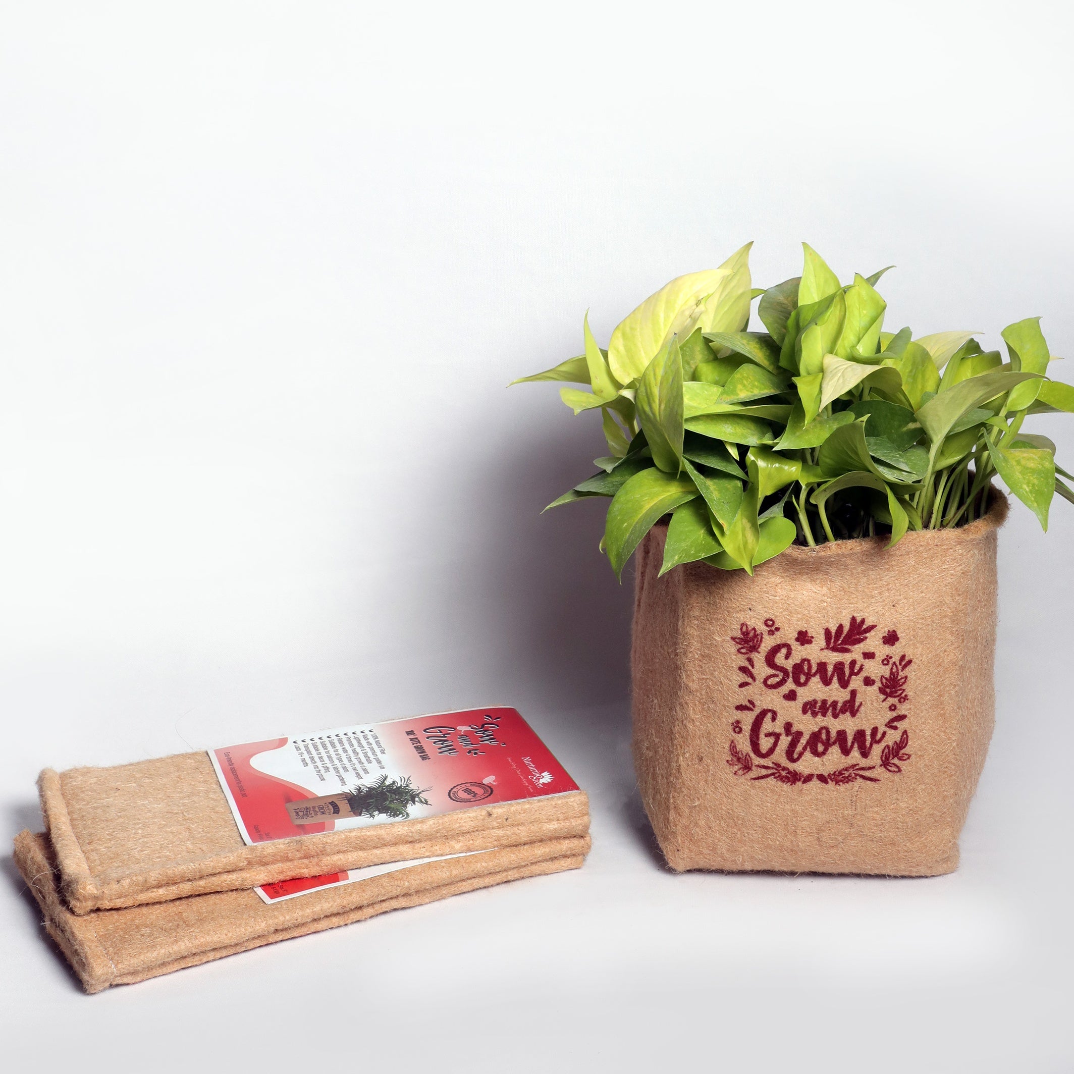 jute grow bags for plants Eco-Friendly Jute Grow Bag – Nurturing Green